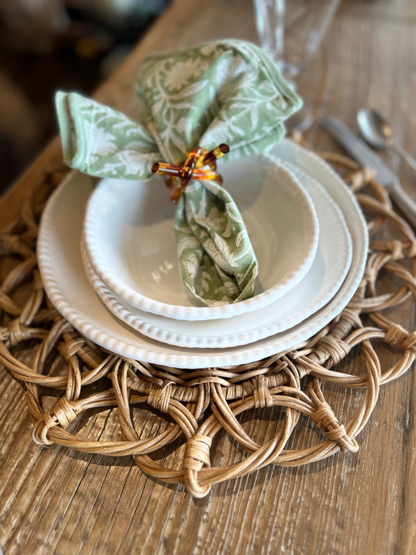 Melamine Beaded Cereal Bowl