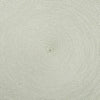 Round woven placemat on a white background
