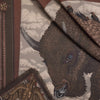"Secrets of the Bison" Wool/Silk Scarf