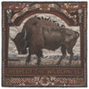 "Secrets of the Bison" Wool/Silk Scarf