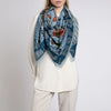 "Birds of Innocence" Wool/Silk Scarf