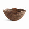 Scalloped Rattan Bowl