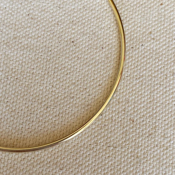 Gold Filled Bangle Bracelet