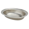 Pewter Match Serving Bowl on a white background. 