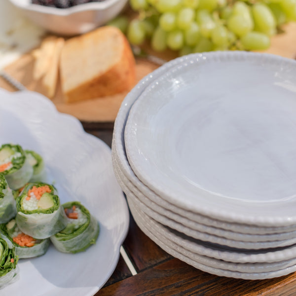 Melamine Beaded Salad Plate