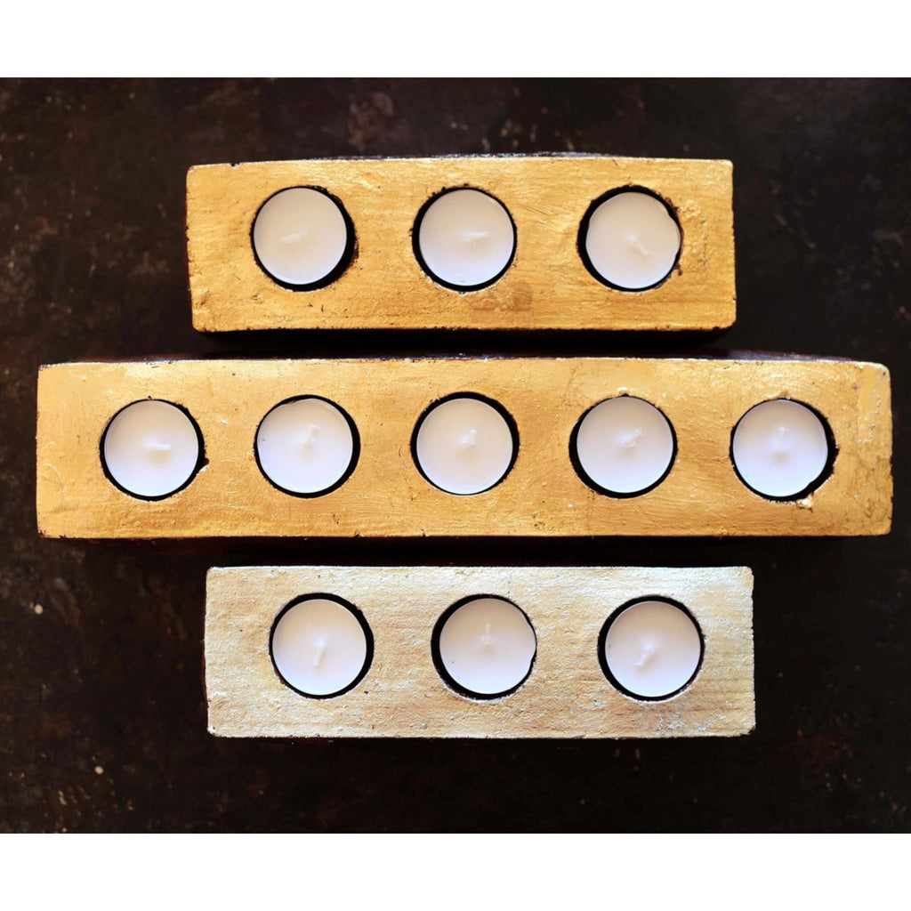 3-Light Candleholder