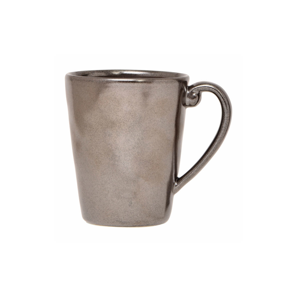 Pewter Stoneware Coffee/Tea Mug