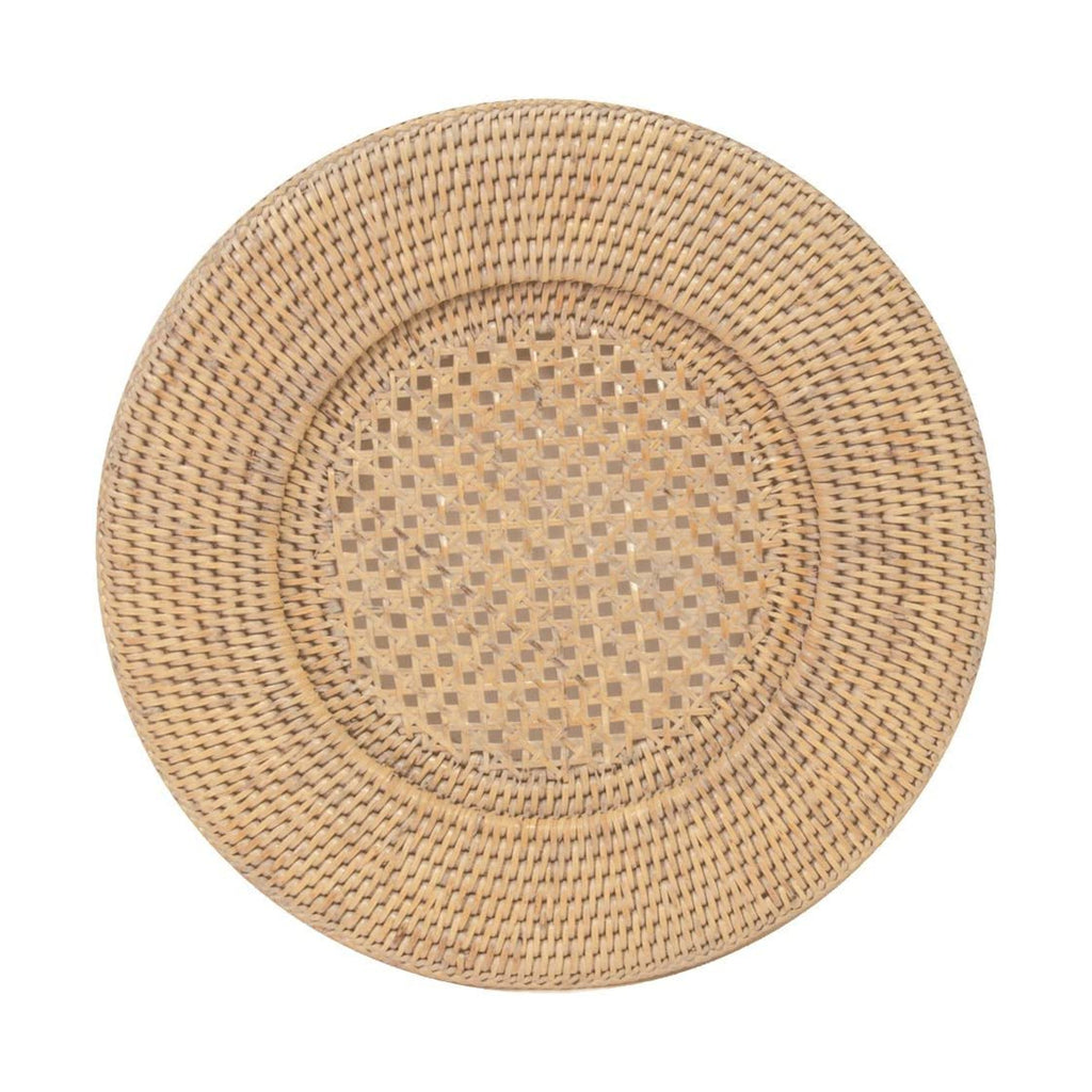 Woven Round Rattan Charger
