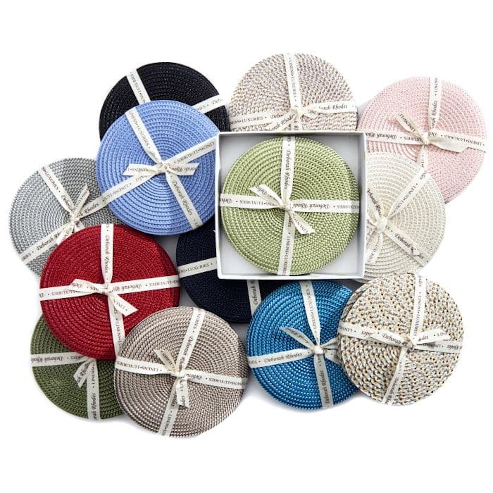 Braided Round Coasters – Erika Reade Ltd