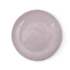 Relish melamine double lined salad plate in stone color.