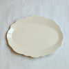Melamine Scalloped Oval Platter