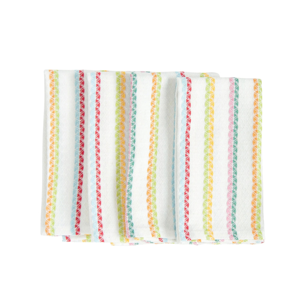 Woven Cotton Striped Napkin (set of four)